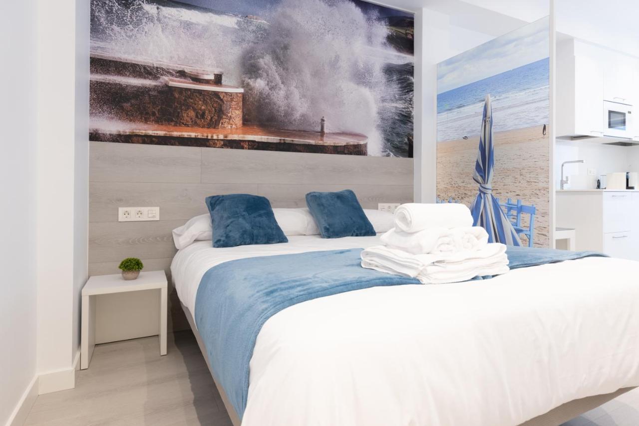 Santa Marina Apartamentuak Zarautz Esterno foto