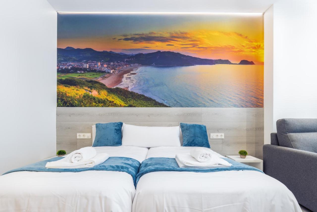 Santa Marina Apartamentuak Zarautz Esterno foto