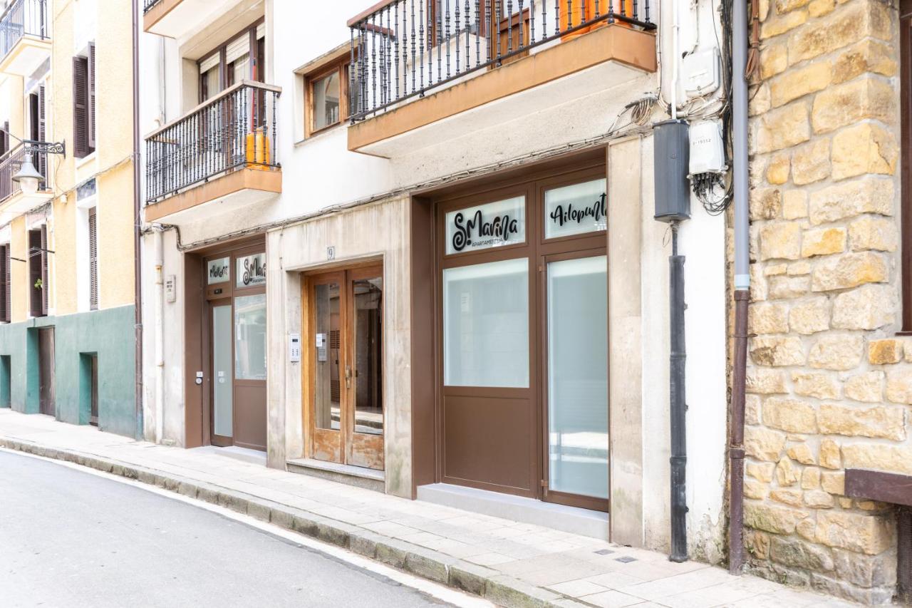 Santa Marina Apartamentuak Zarautz Esterno foto